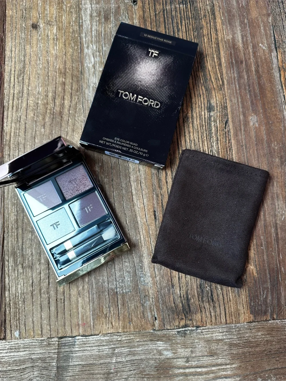 Tom Ford Eyeshadow Quad in Mauve, Plum, Taupe, Shimmer Pink